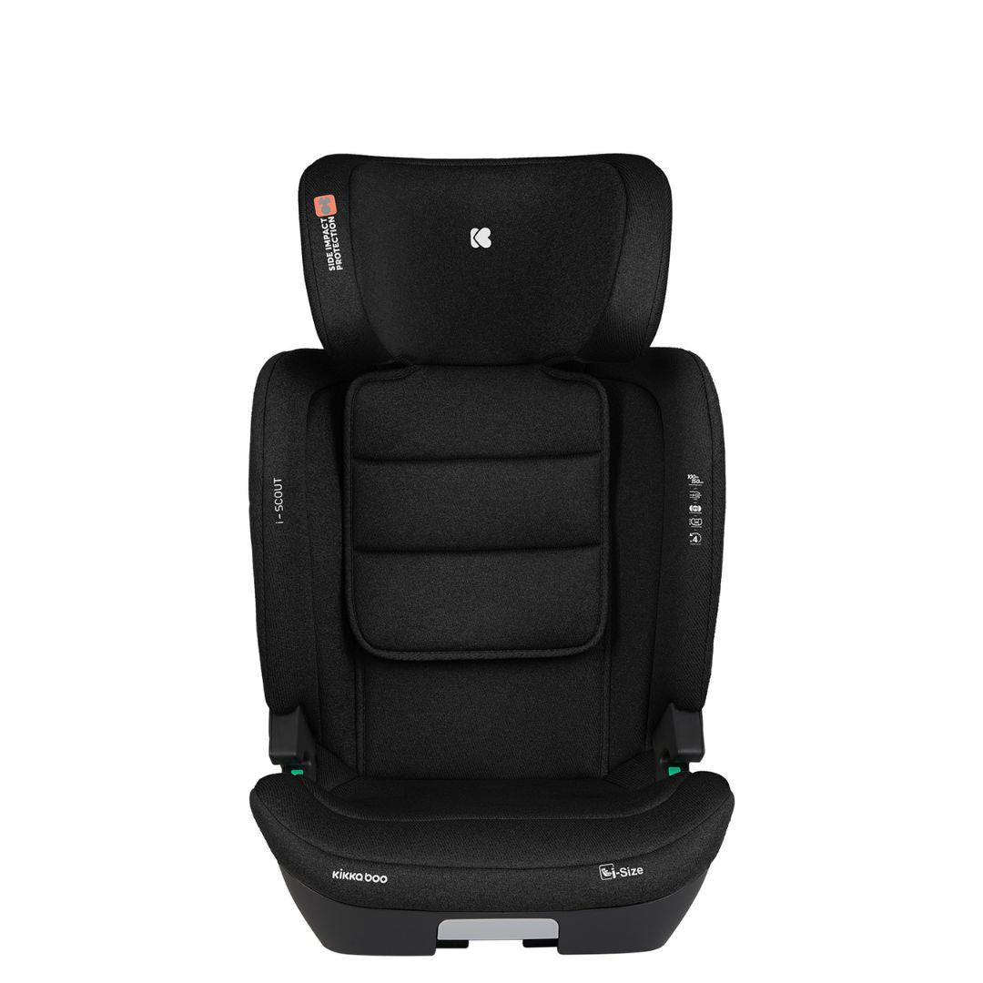 KikkaBoo® Otroški avtosedež i-Scout i-SIZE (100-150 cm) Black KikkaBoo