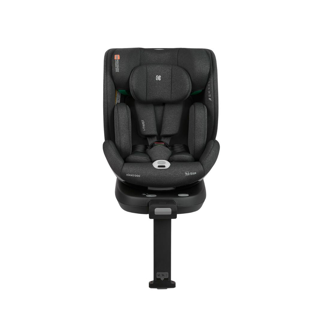 KikkaBoo® Otroški avtosedež 360° i-Twist i-SIZE (40-150 cm) Black KikkaBoo