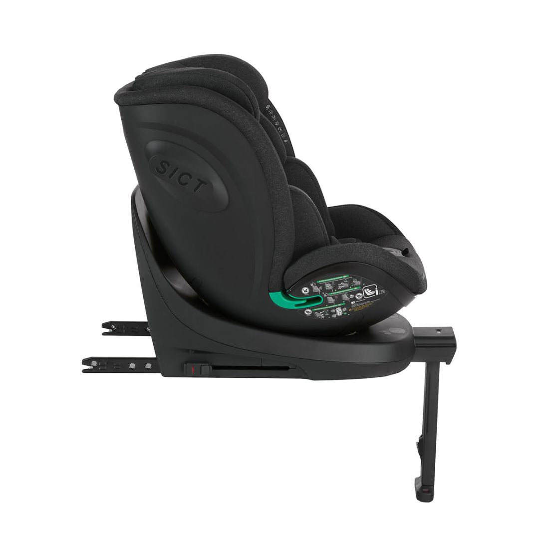 KikkaBoo® Otroški avtosedež 360° i-Twist i-SIZE (40-150 cm) Black KikkaBoo