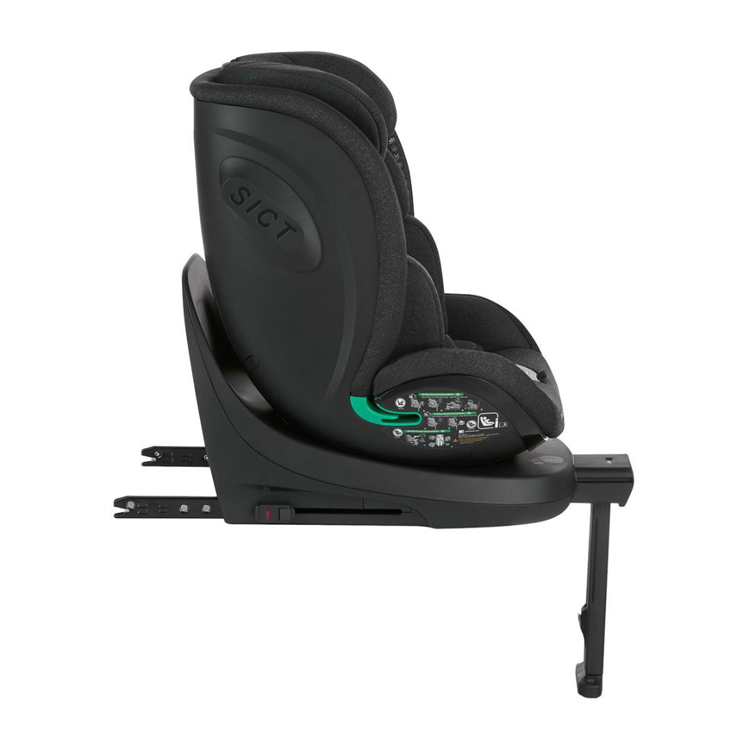 KikkaBoo® Otroški avtosedež 360° i-Twist i-SIZE (40-150 cm) Black KikkaBoo