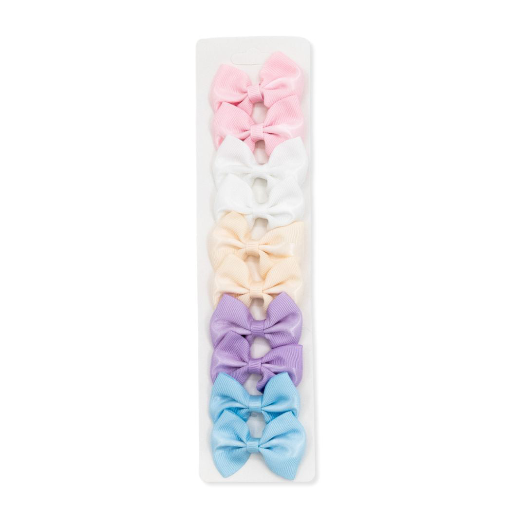 Petite Anna® Špangice za lase Bow Pastel 10 kosov Petite Anna
