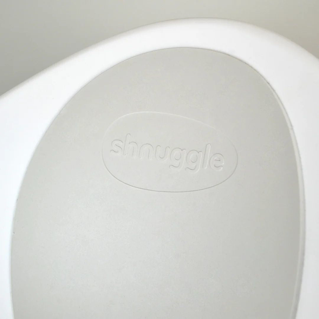 Shnuggle® Otroška banjica Baby White/Grey (0-12m) Shnuggle
