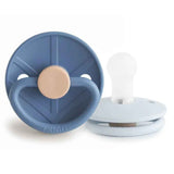 Frigg® Daisy Pacifiers Silicone Little Viking Ocean View/Powder Blue