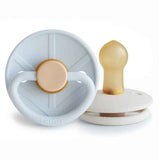 Frigg® Natural rubber Pacifier Little Viking Blue/Cream