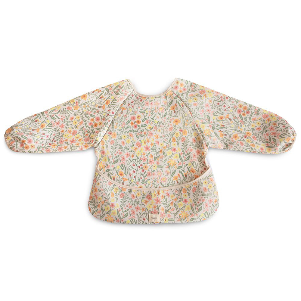 Mushie® Slinček z rokavi Pastel Blooms Mushie