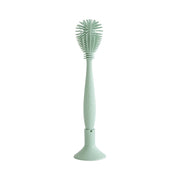 Mushie® Silikonska krtačka za čiščenje Cambridge Blue Mushie