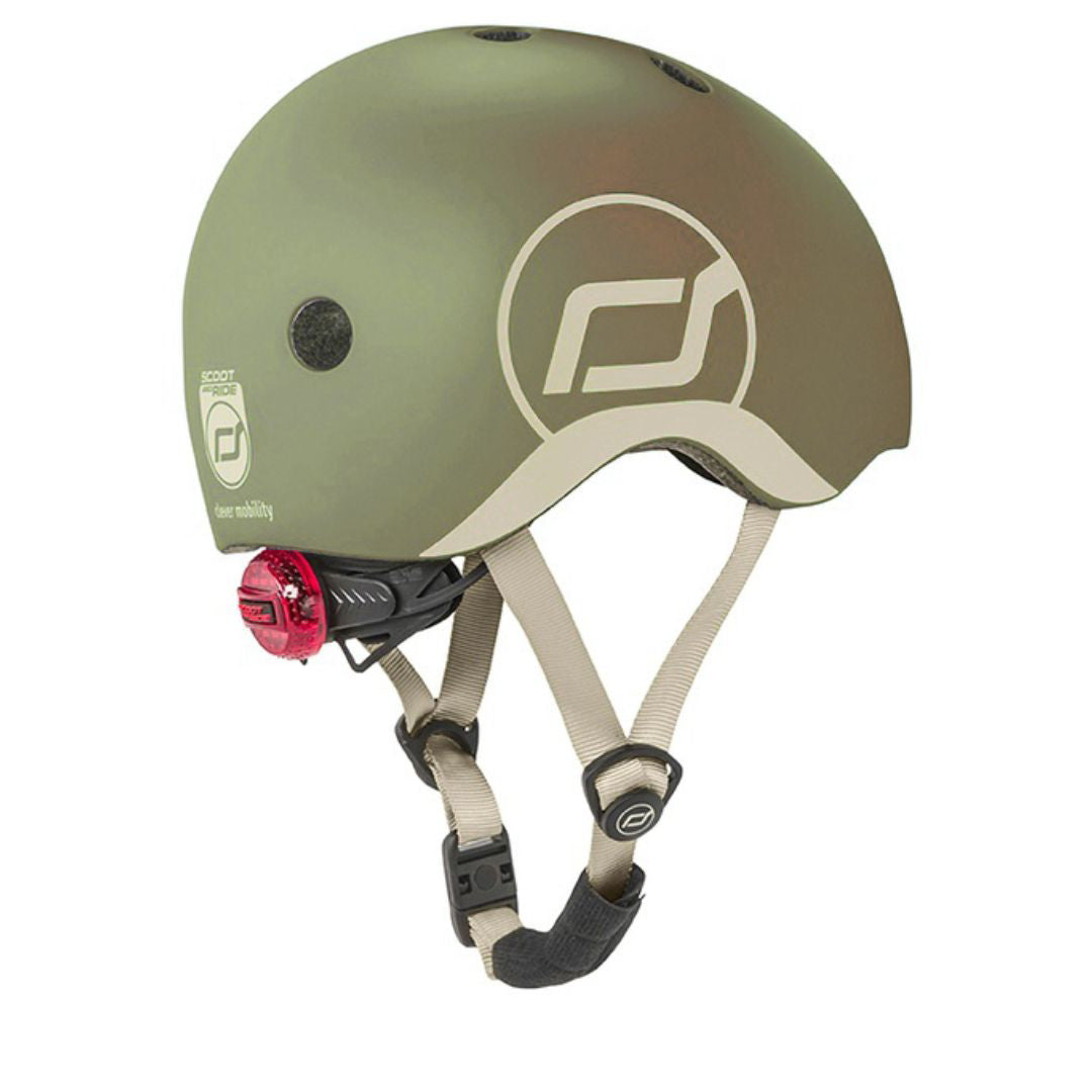 Scoot & Ride® Otroška čelada XXS-S (45-51cm) Olive Scoot & Ride