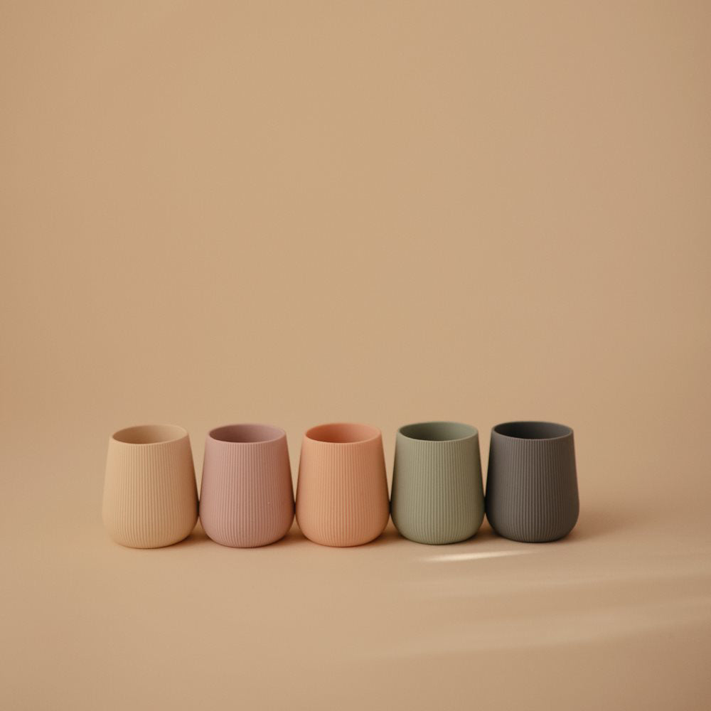 Mushie® Silikonski kozarček MINI Sippy Cup Tradewinds Mushie
