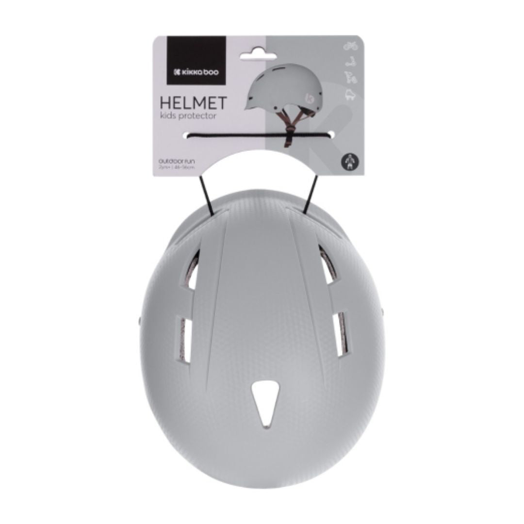KikkaBoo® Otroška čelada (46 - 56 cm) Grey KikkaBoo
