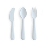 Mushie® Otroški pribor 3-delni Powder Blue Mushie