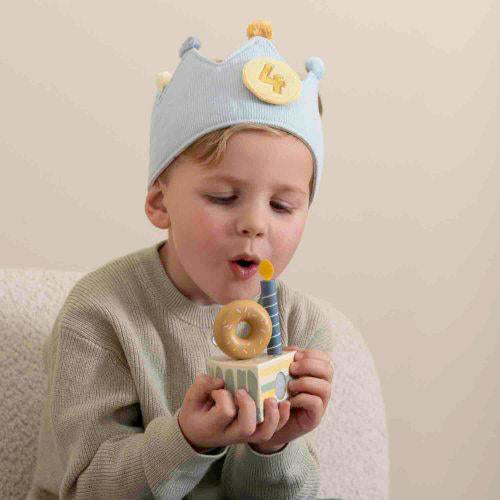 Little Dutch® Rojstnodnevna krona s številkami Blue Little Dutch