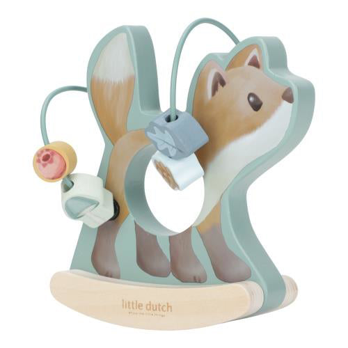 Little Dutch® Aktivna lesena spirala Lisička Forest Friends FSC Little Dutch