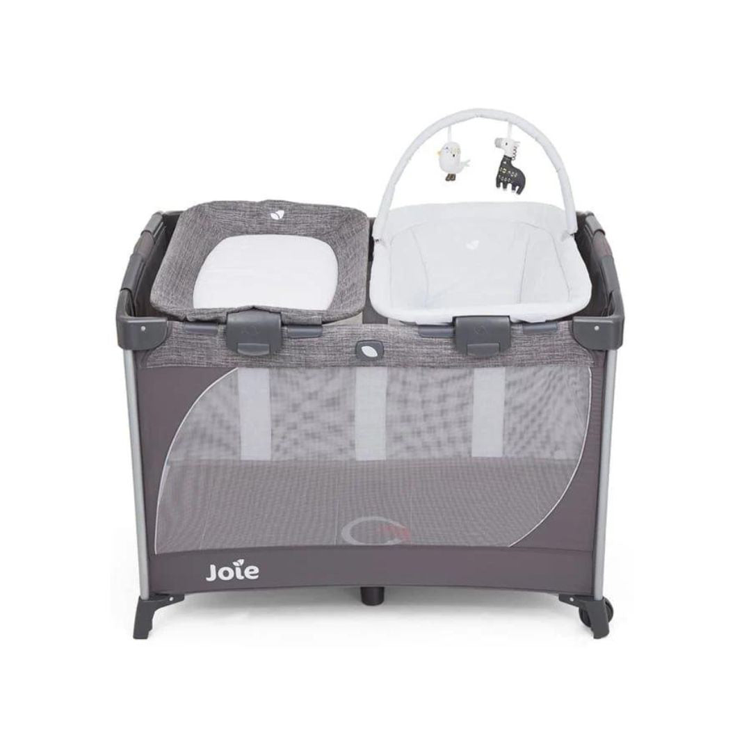 Joie® Prenosna posteljica Commuter™ Change & Snooze Linen Grey Joie