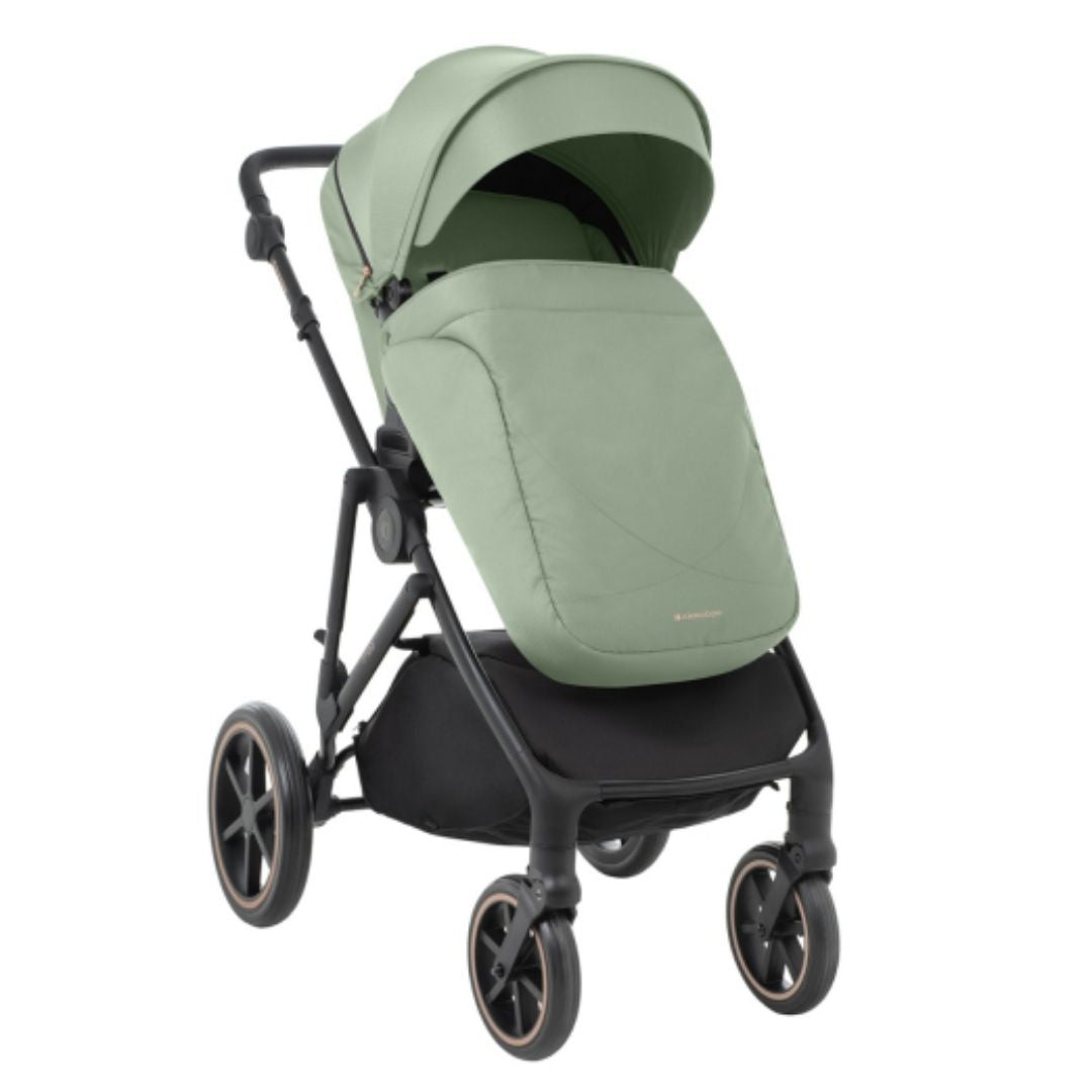 KikkaBoo® Otroški voziček s košaro 2v1 Thea Army Green KikkaBoo