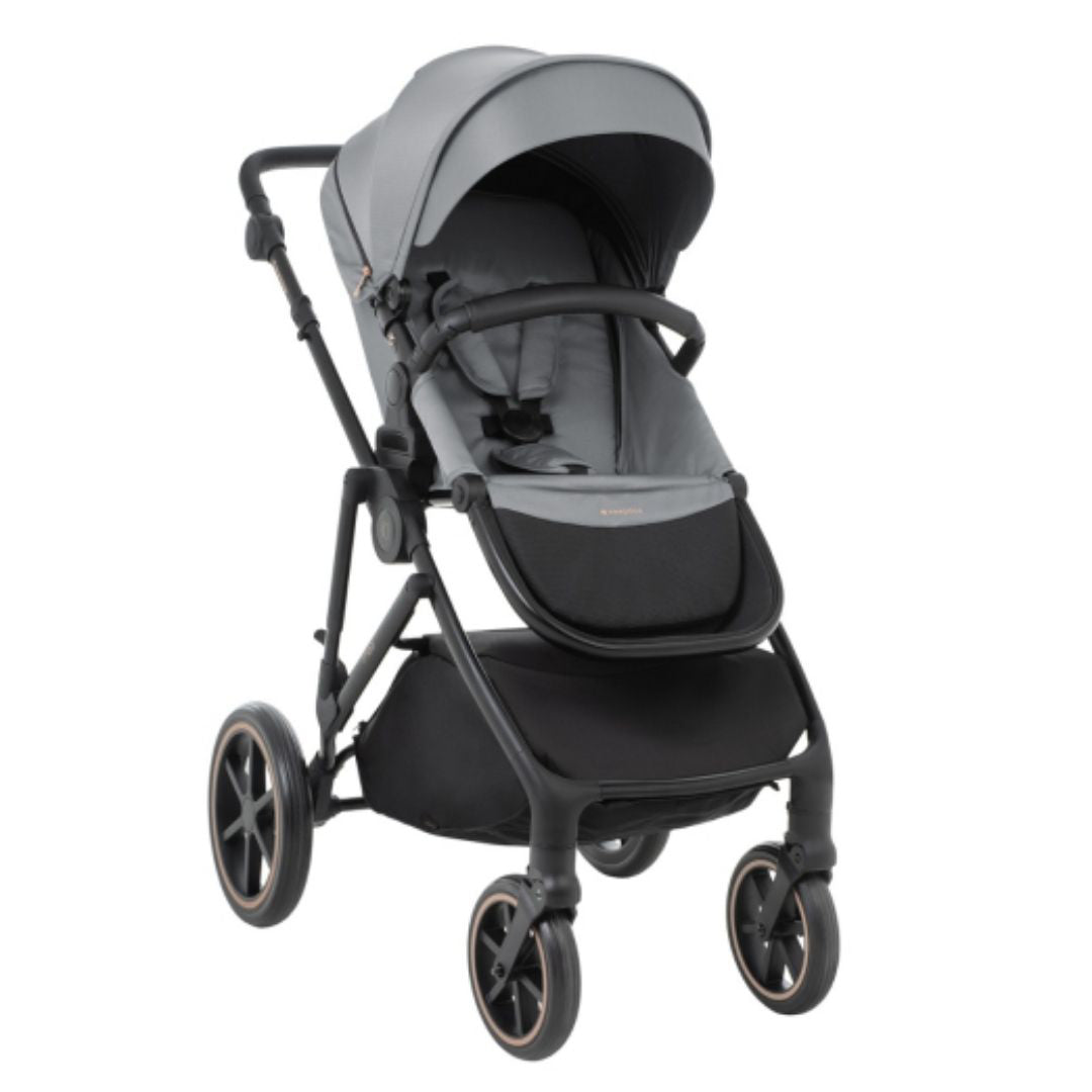 KikkaBoo® Otroški voziček s košaro 2v1 Thea Grey KikkaBoo