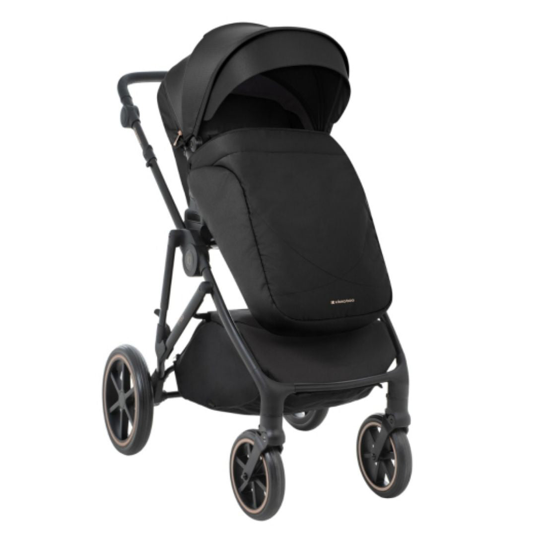 KikkaBoo® Otroški voziček s košaro 2v1 Thea Black KikkaBoo