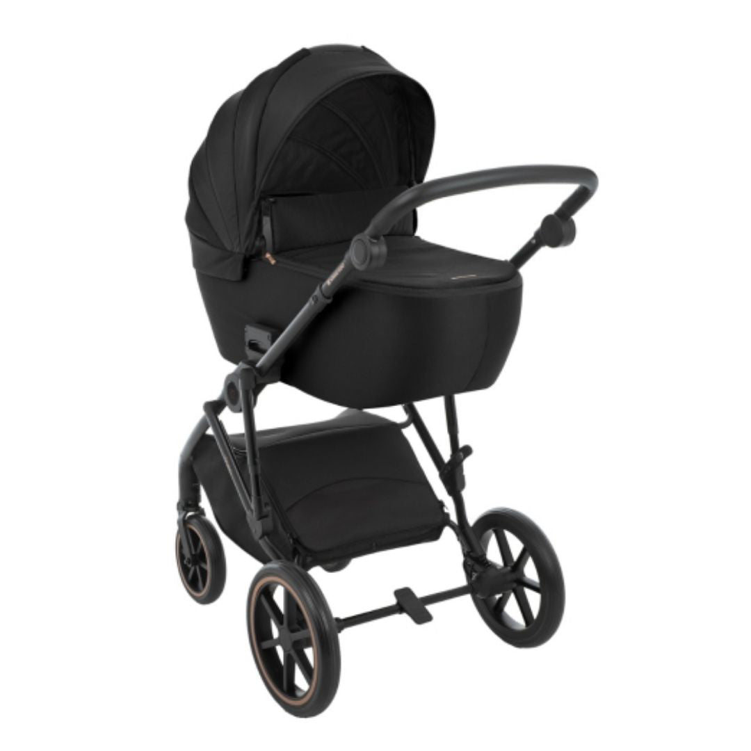 KikkaBoo® Otroški voziček s košaro 2v1 Thea Black KikkaBoo