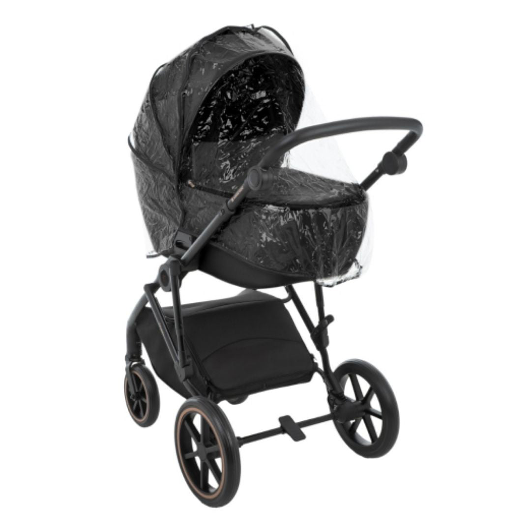 KikkaBoo® Otroški voziček s košaro 2v1 Thea Black KikkaBoo