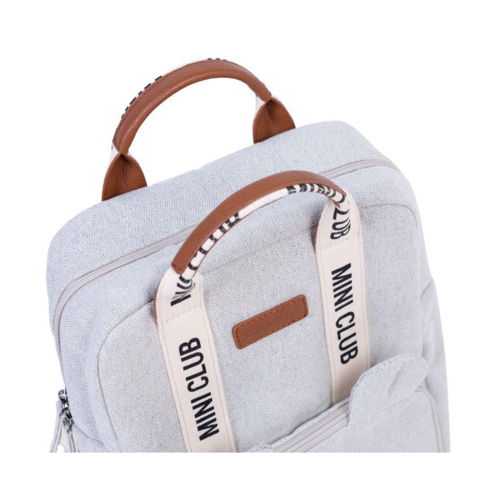 Childhome® Mini Club otroški nahrbtnik Signature Off White Childhome