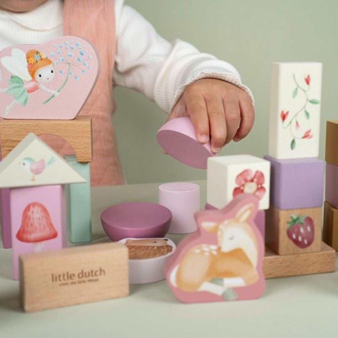 Little Dutch® Kocke za gradnjo Fairy Garden Little Dutch