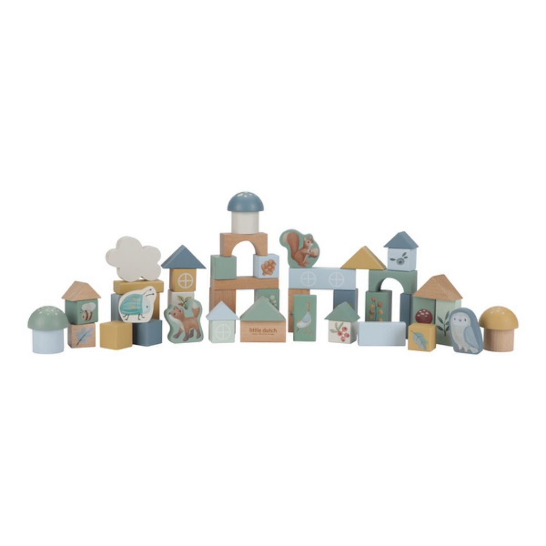 Little Dutch® Kocke za gradnjo Forest Friends Little Dutch