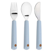Lässig® Otroški pribor 3-delni Happy Rascals Smile Sky Blue Lässig