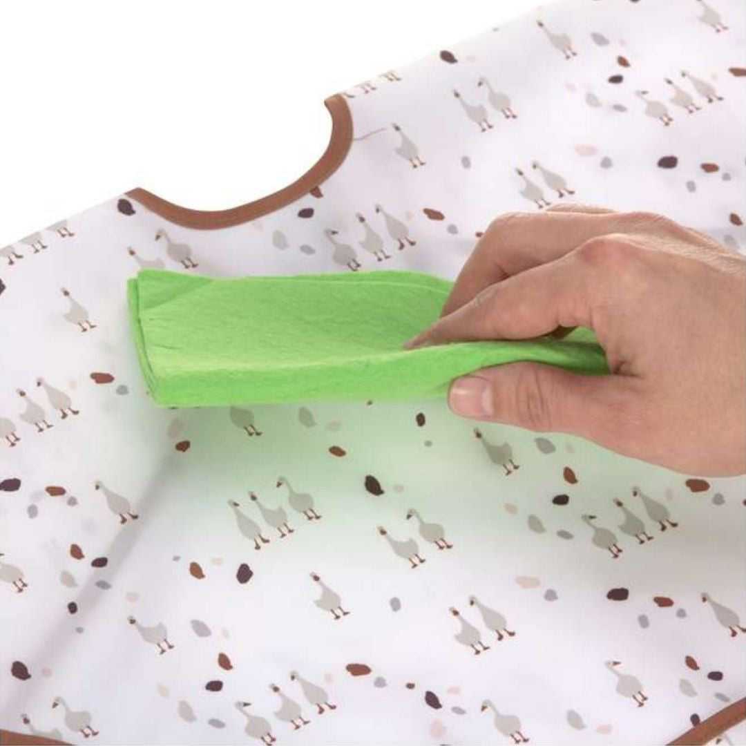 Lässig® Slinček z rokavi 2 kosa Tiny Farmer Goose Lilac Lässig