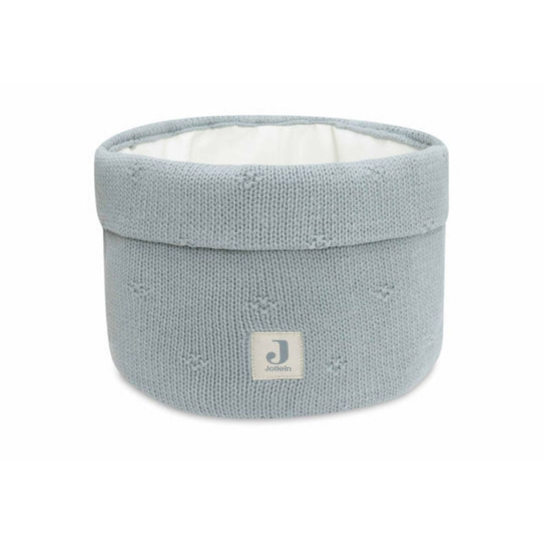 Jollein® Košara za shranjevanje Cosy Knit Sea Green Jollein