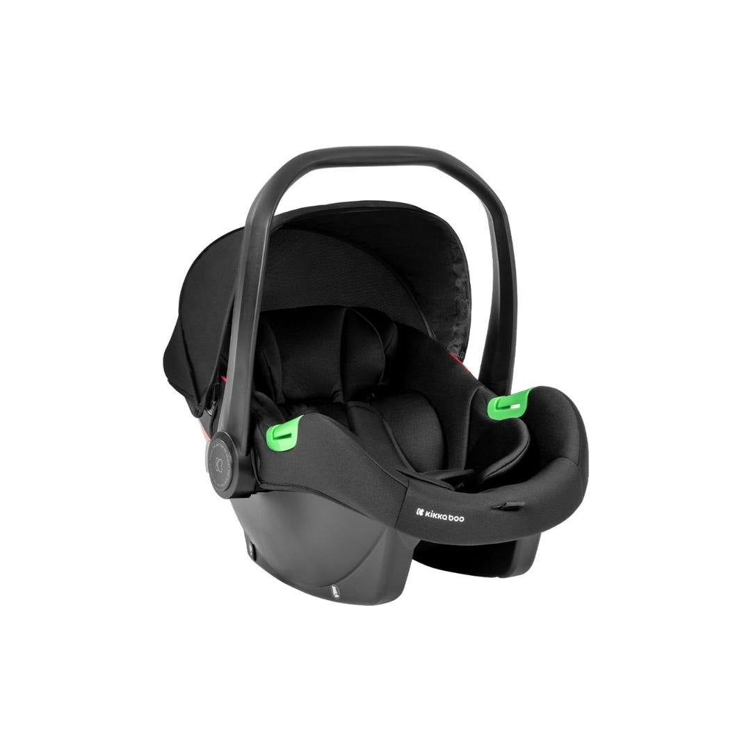 KikkaBoo® Otroški voziček s košaro 3v1 Ava Black KikkaBoo