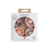 Frigg® 4-Pack Pacifiers Round Latex Sunset Bliss (0-6m)