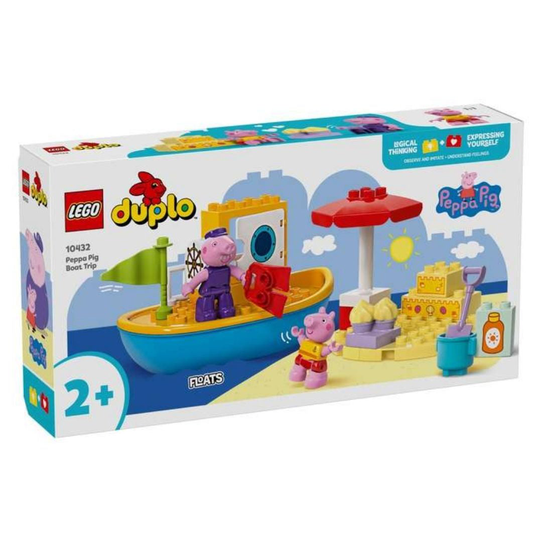 Lego® DUPLO® Pujsa Pepa in potovanje s čolnom Lego