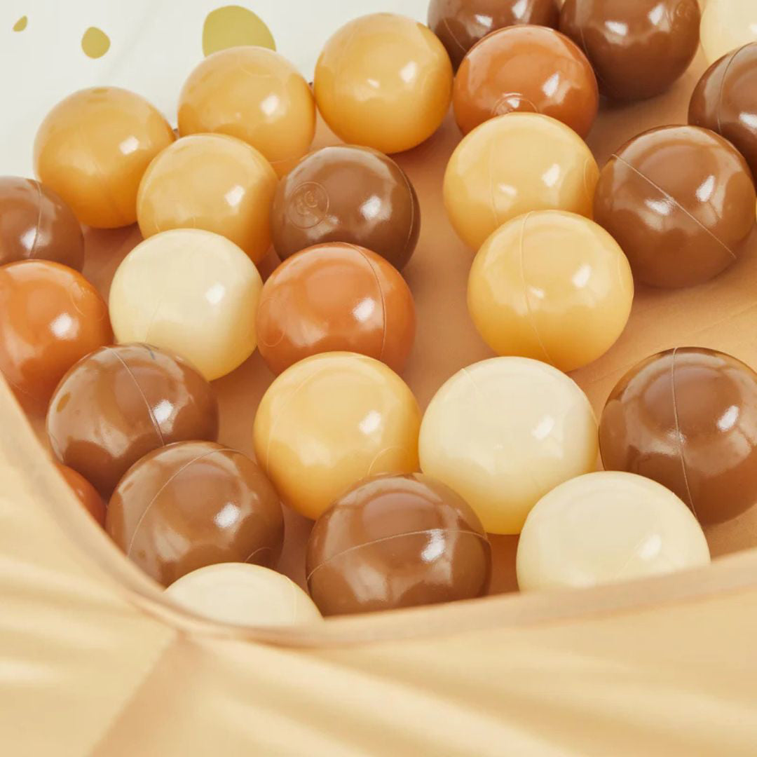 Bieco® Žogice za bazenček Chocolate Bliss 100 kos Bieco