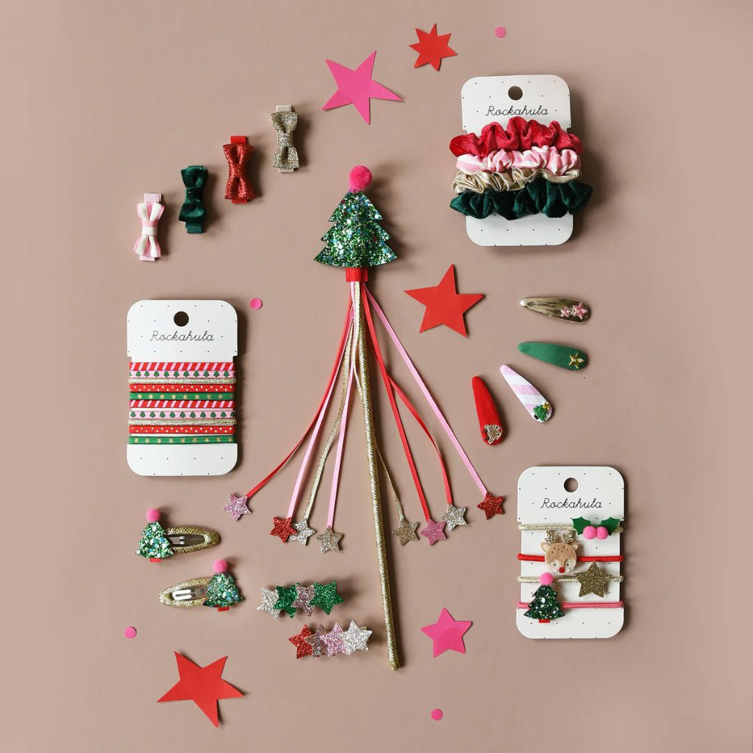 Rockahula® Sponke za lase Jolly Glitter Star Rockahula