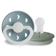 Frigg® Duda iz silikona Moon Stone Blue Night/Sage Night (0-6m) FRIGG