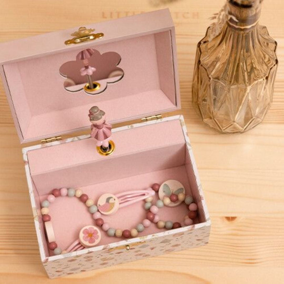 Little Dutch® Glasbena škatla za nakit Rosa Little Dutch