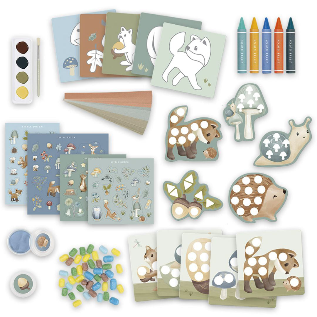 Little Dutch® Kreativna škatla XL Forest Friends Little Dutch