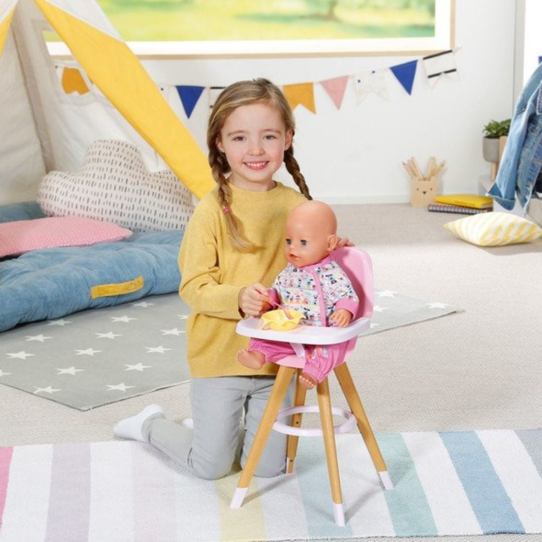 Baby Born® Stolček za hranjenje za dojenčke Zapf Creation