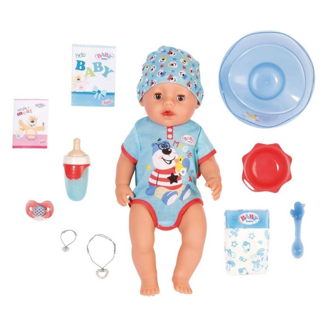 Baby Born® Dojenček čarobne oči fantek 43 cm Zapf Creation