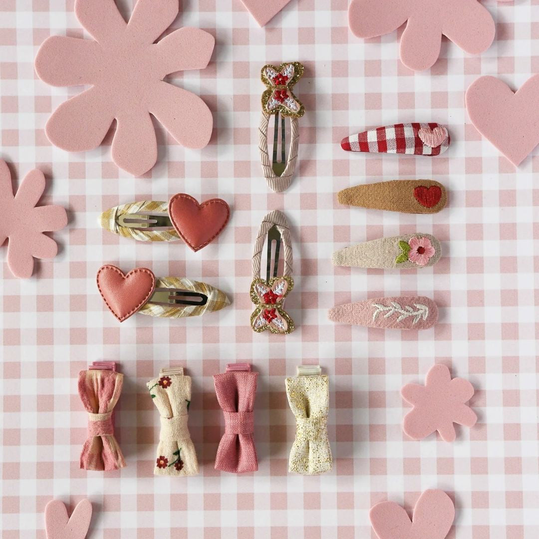 Rockahula® Sponke za lase Gingham Heart Rockahula