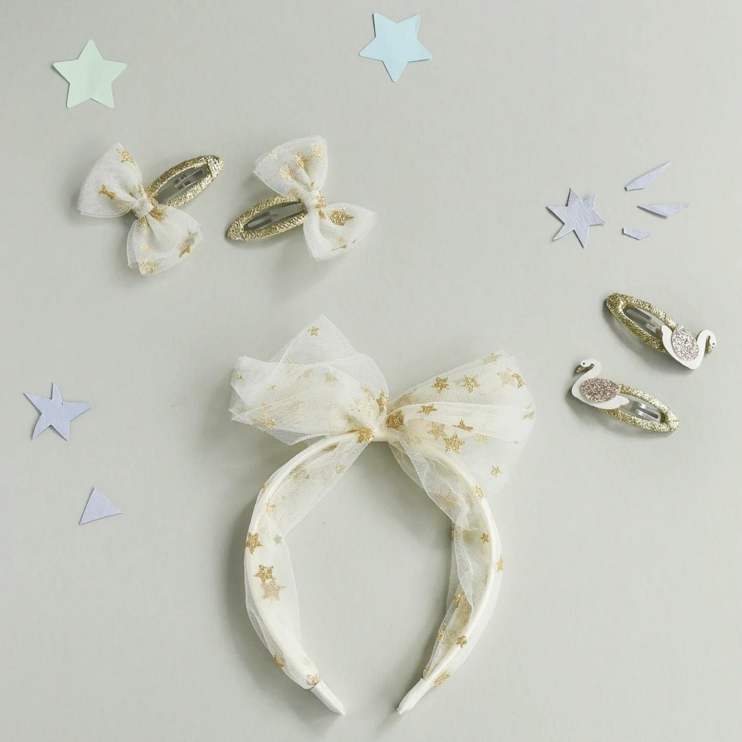 Rockahula® Sponke za lase Wish Upon A Star Tulle Bow Rockahula