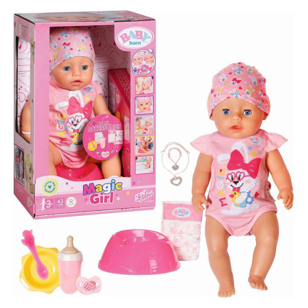 Baby Born® Dojenček čarobne oči punčka 43 cm Zapf Creation