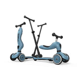 Scoot & Ride® Kinder-Laufrad und Roller Highwaykick 1 Push and Go Steel