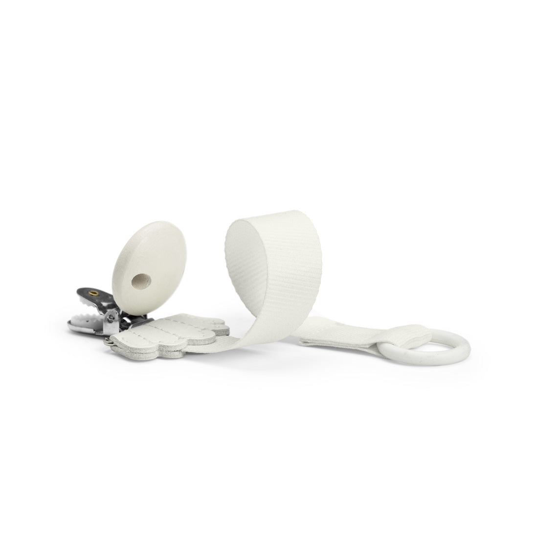 Elodie® Priponka za dudo Vanilla White Elodie Details