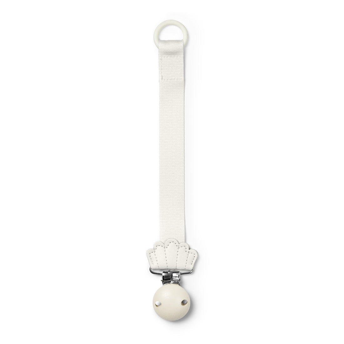 Elodie® Priponka za dudo Vanilla White Elodie Details