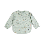 Done by Deer® Slinček z rokavi Happy Dots Green Done by Deer