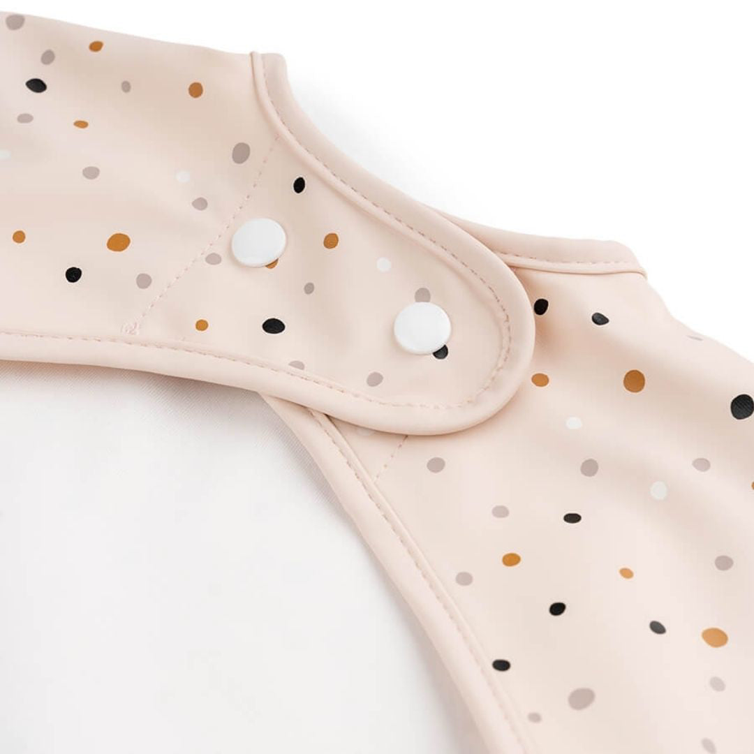 Done by Deer® Slinček z rokavi Happy Dots Powder Done by Deer