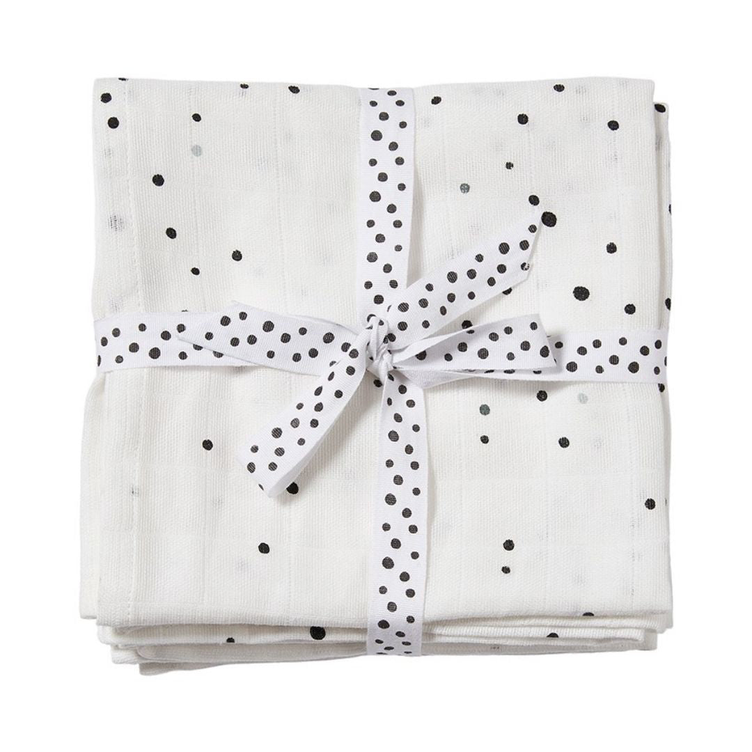 Done by Deer® Komplet povijalnih pleničk Dreamy Dots White 120x120 Done by Deer