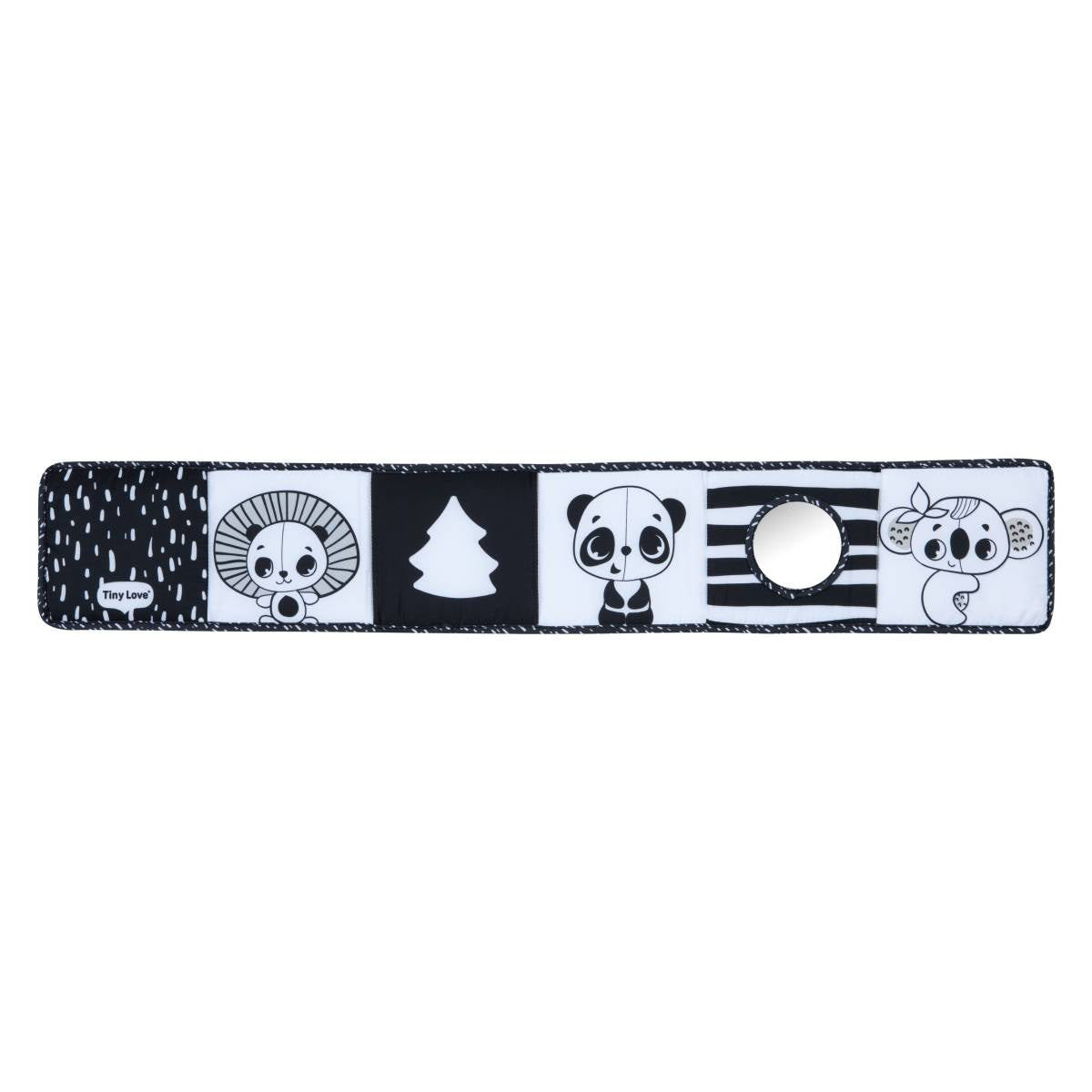 Tiny Love® Obojestranska aktivnostna knjiga Black&White Tiny Love