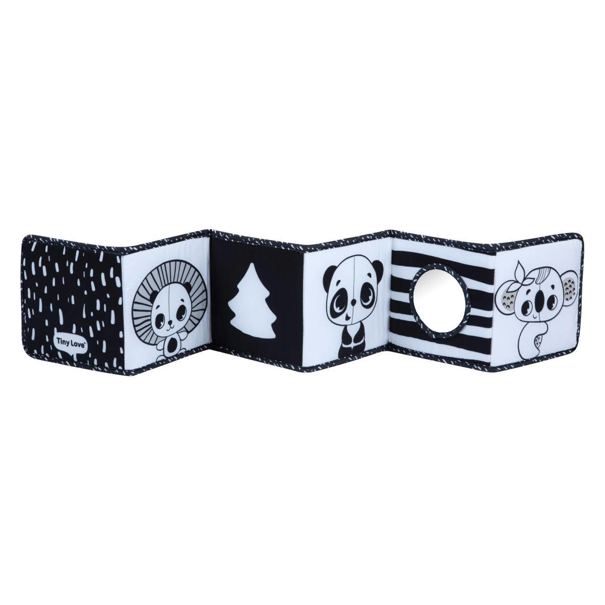 Tiny Love® Obojestranska aktivnostna knjiga Black&White Tiny Love