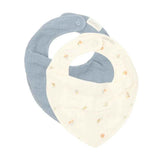 Little Dutch® Baumwolllätzchen Forest Treasures & Denim Blue 2 Stück